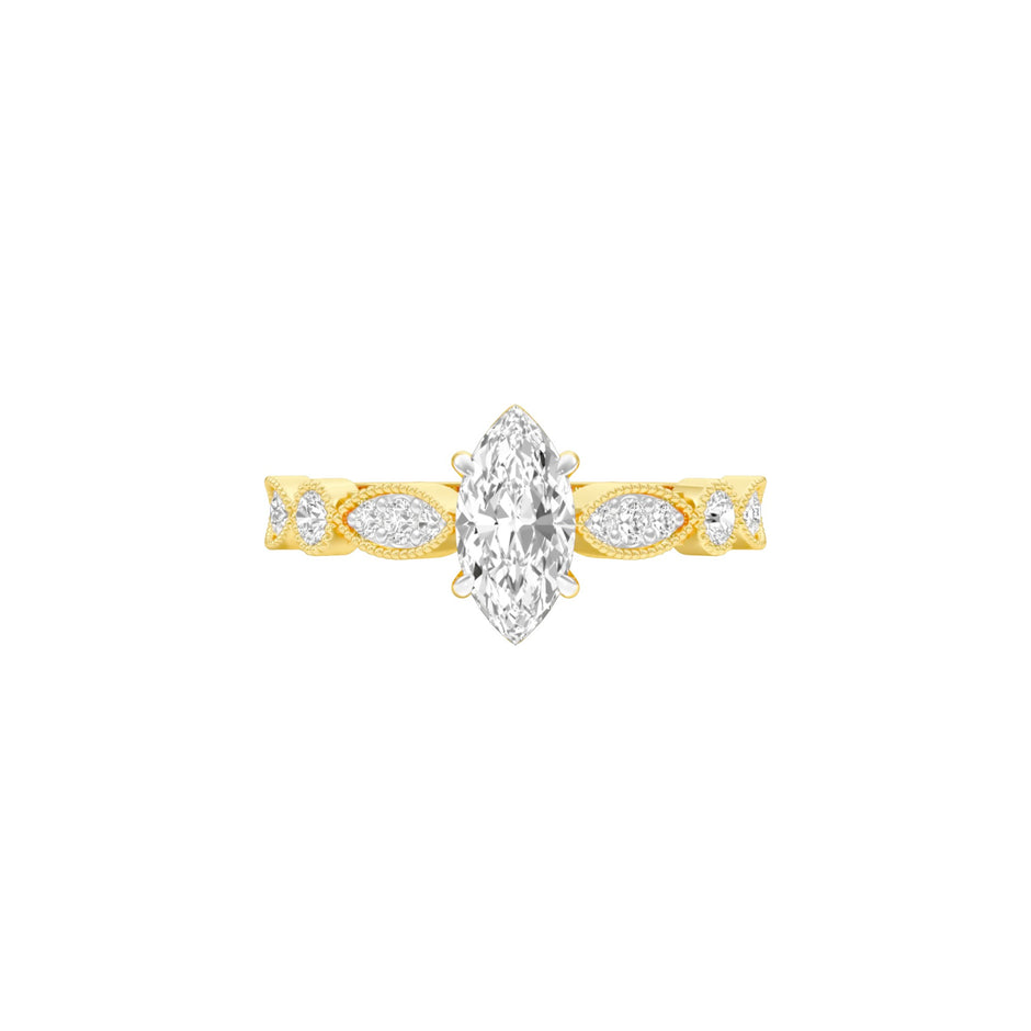 DLR001504 18 KT / Yellow Gold / 22