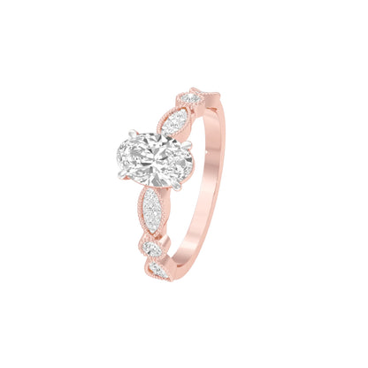 DLR001505 18 KT / Rose Gold / 22
