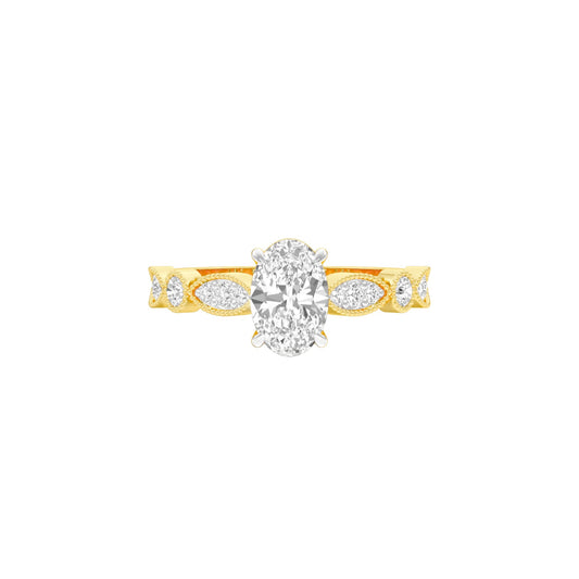 DLR001505 18 KT / Yellow Gold / 22