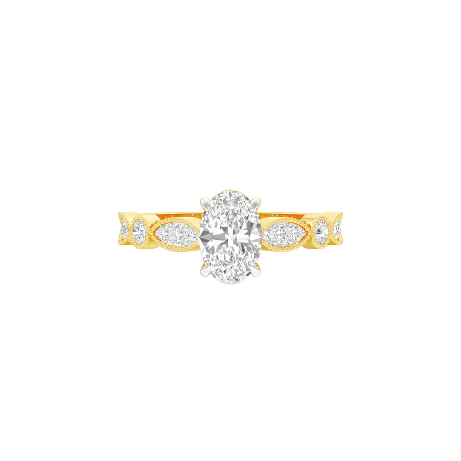 DLR001505 18 KT / Yellow Gold / 22