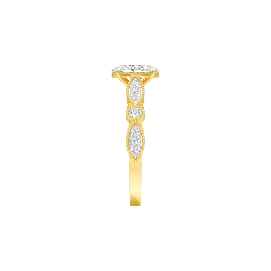 DLR001505 18 KT / Yellow Gold / 22