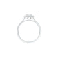 The True Form Diamond Engagement Ring