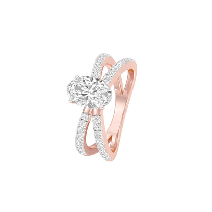 DLR001508 18 KT / Rose Gold / 22