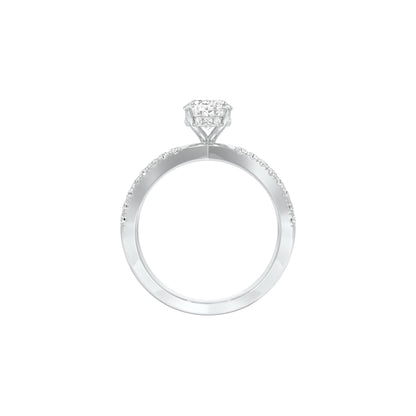 DLR001508 18 KT / White Gold / 22