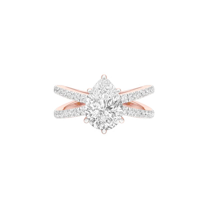 DLR001509 18 KT / Rose Gold / 22