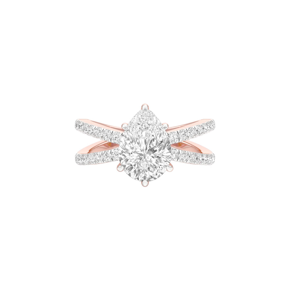DLR001509 18 KT / Rose Gold / 22