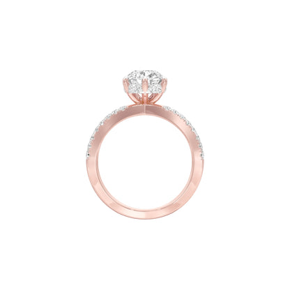 DLR001509 18 KT / Rose Gold / 22