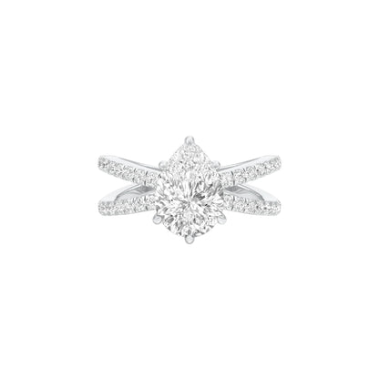 DLR001509 18 KT / White Gold / 22