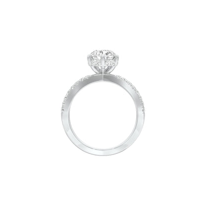 DLR001509 18 KT / White Gold / 22