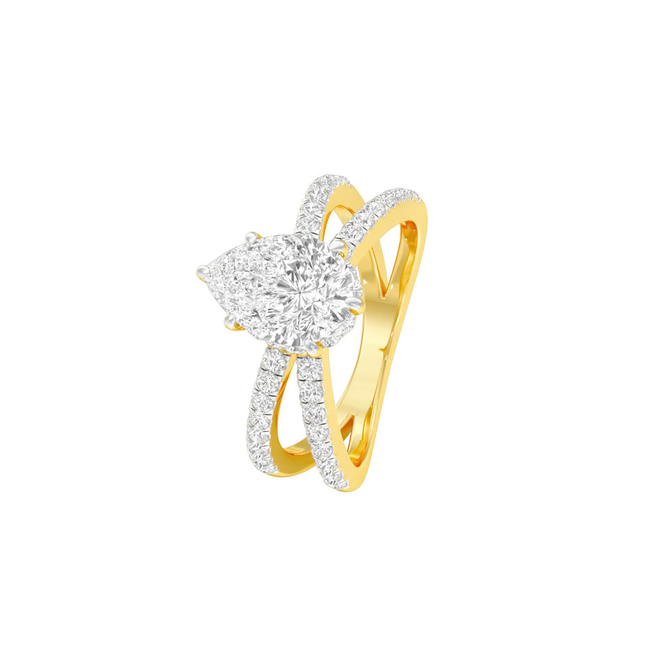 DLR001509 18 KT / Yellow Gold / 22