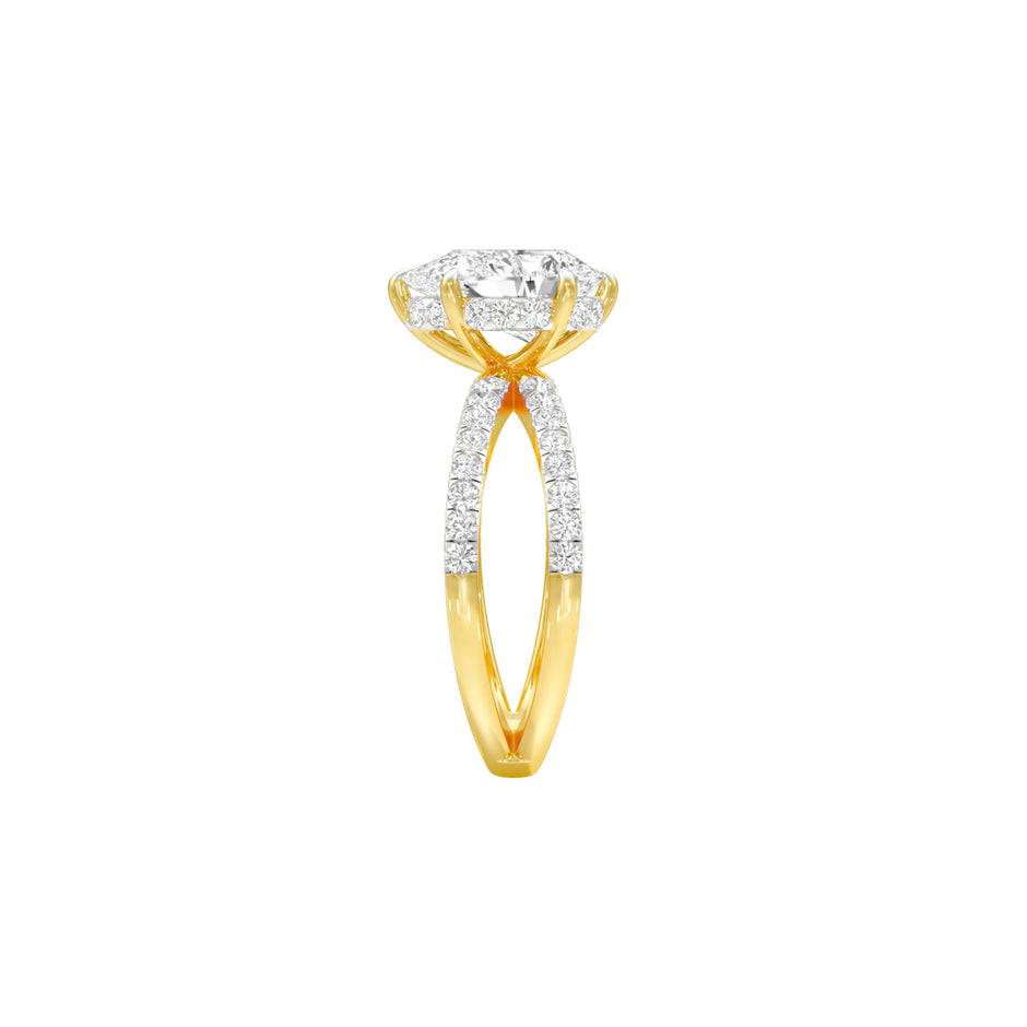 DLR001509 18 KT / Yellow Gold / 22
