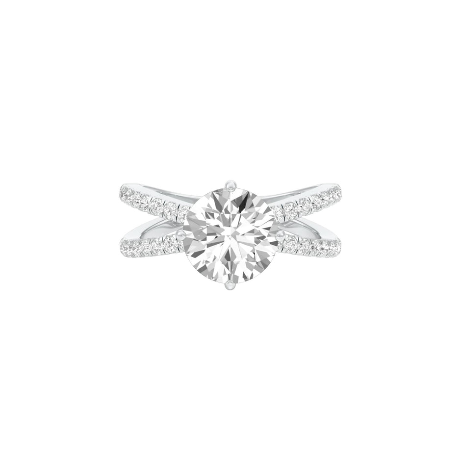 DLR001510 18 KT / White Gold / 22