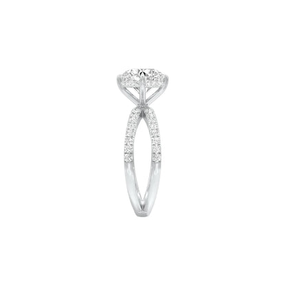 DLR001510 18 KT / White Gold / 22