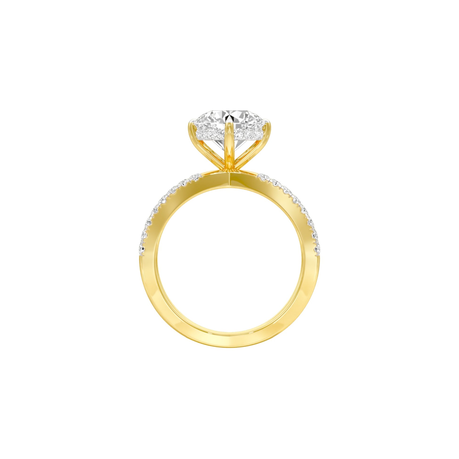DLR001510 18 KT / Yellow Gold / 22