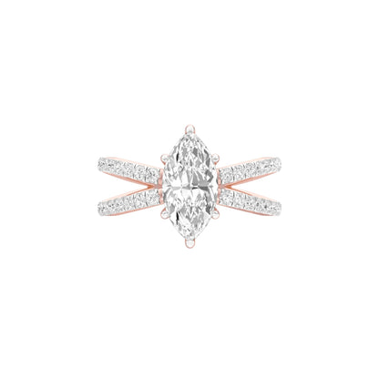 DLR001511 18 KT / Rose Gold / 22