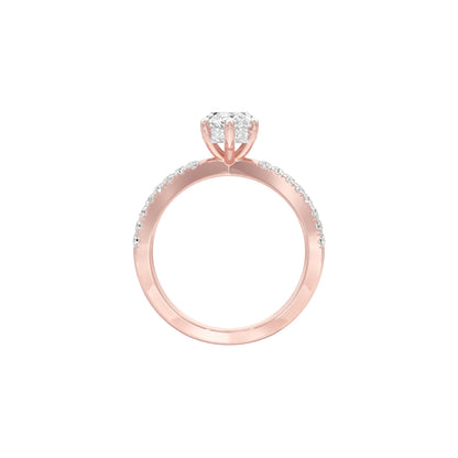 DLR001511 18 KT / Rose Gold / 22