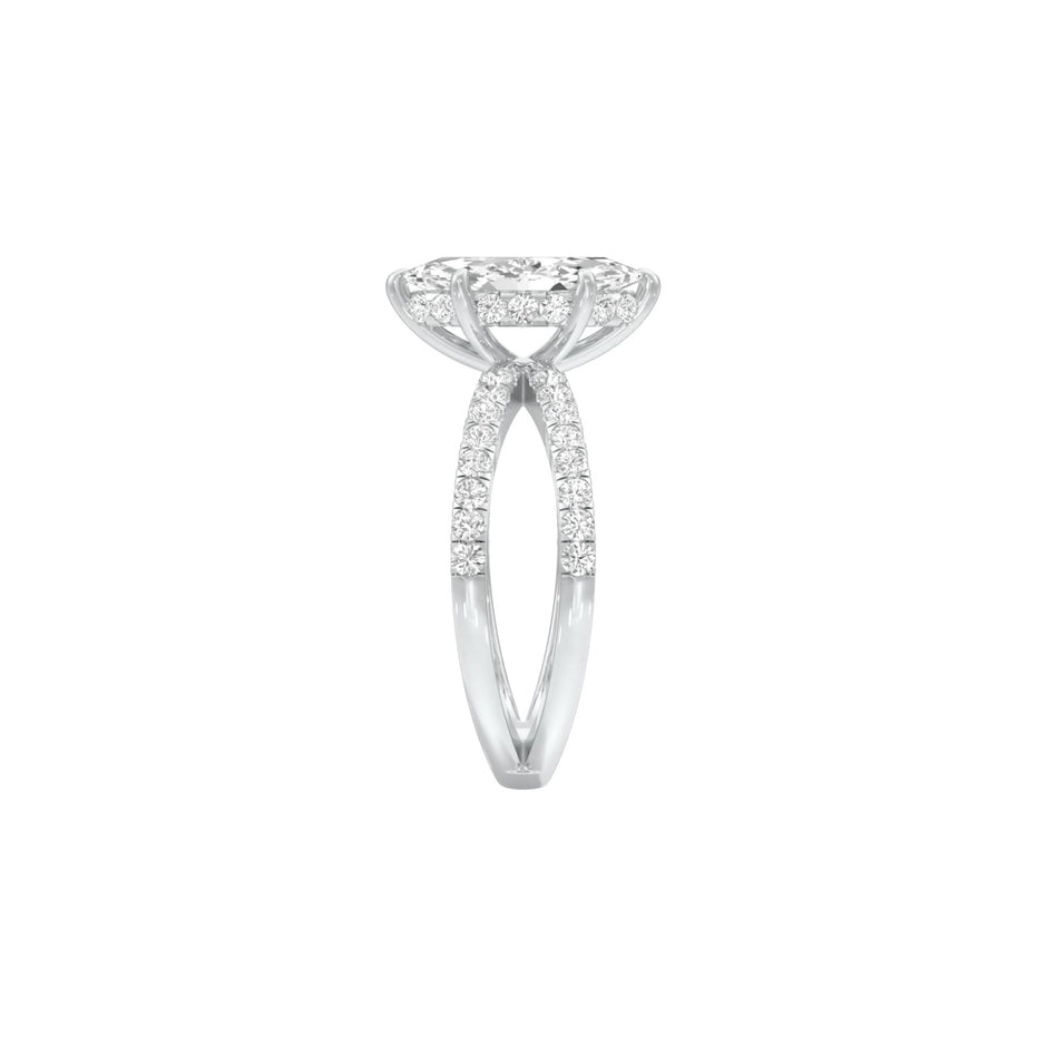 DLR001511 18 KT / White Gold / 22