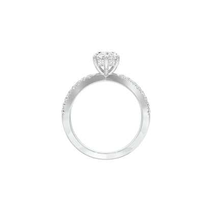 DLR001511 18 KT / White Gold / 22