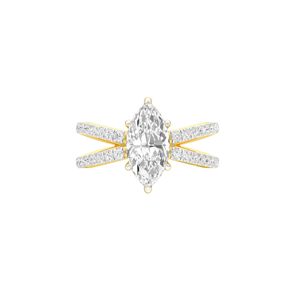 DLR001511 18 KT / Yellow Gold / 22