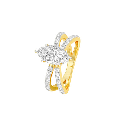 DLR001511 18 KT / Yellow Gold / 22