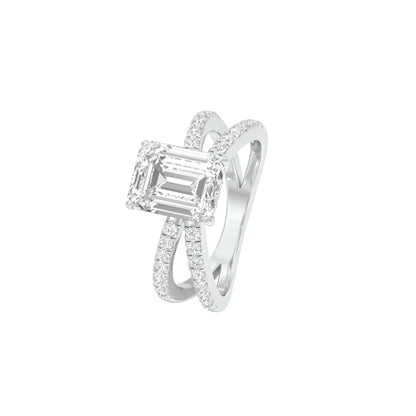 DLR001512 18 KT / White Gold / 22