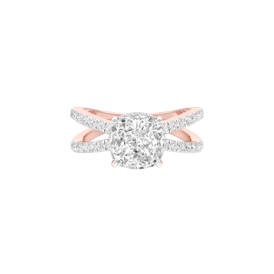 DLR001513 18 KT / Rose Gold / 22