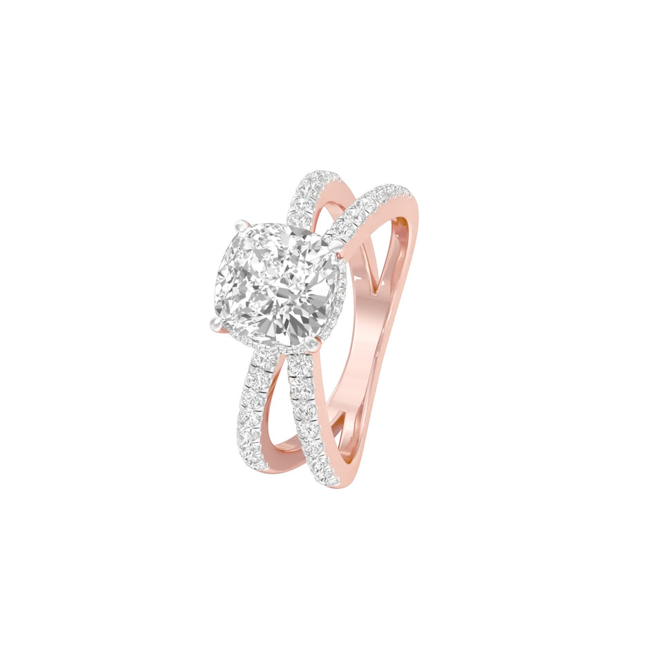 DLR001513 18 KT / Rose Gold / 22