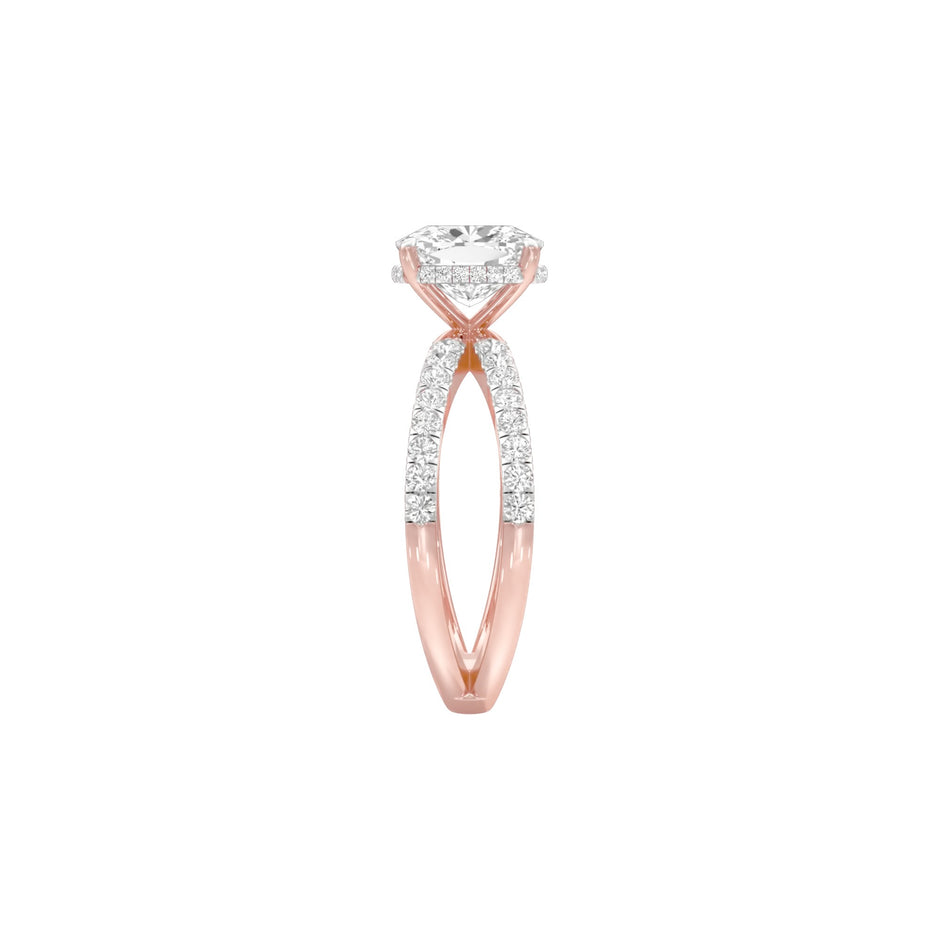 DLR001513 18 KT / Rose Gold / 22