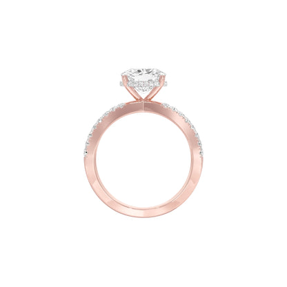 DLR001513 18 KT / Rose Gold / 22
