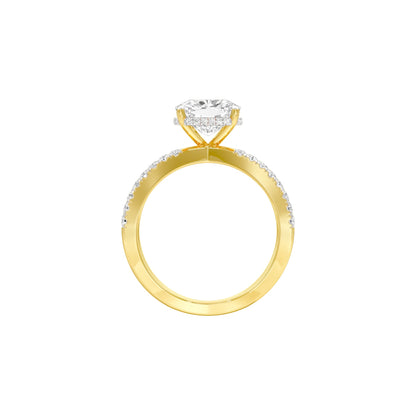 DLR001513 18 KT / Yellow Gold / 22