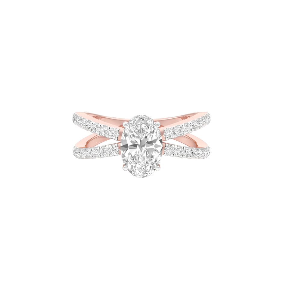 DLR001514 18 KT / Rose Gold / 22