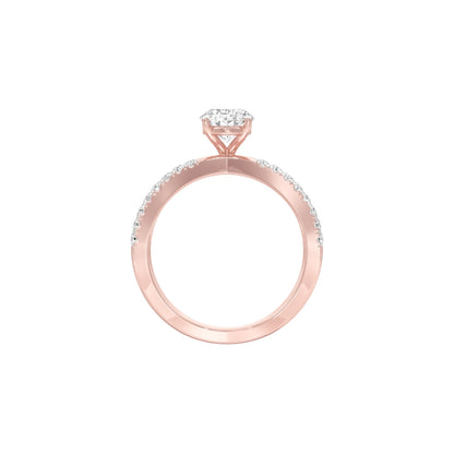 DLR001514 18 KT / Rose Gold / 22