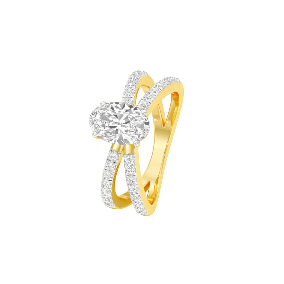 DLR001514 18 KT / Yellow Gold / 22
