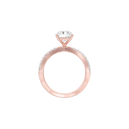 DLR001515 18 KT / Rose Gold / 22