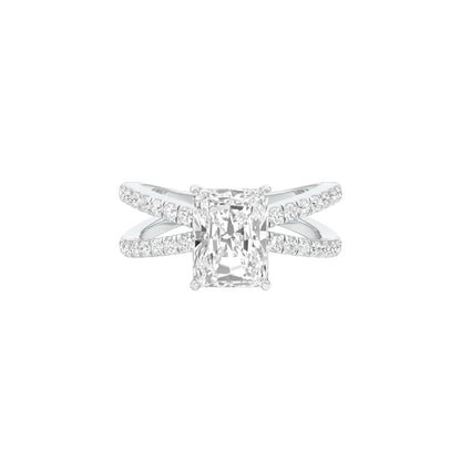 DLR001515 18 KT / White Gold / 22