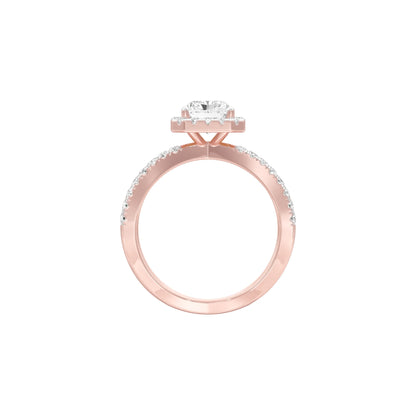 DLR001516 18 KT / Rose Gold / 22