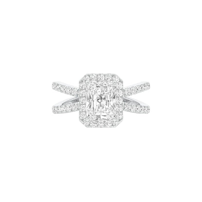 DLR001516 18 KT / White Gold / 22