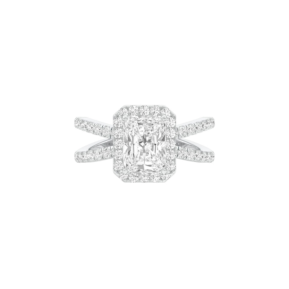 DLR001516 18 KT / White Gold / 22