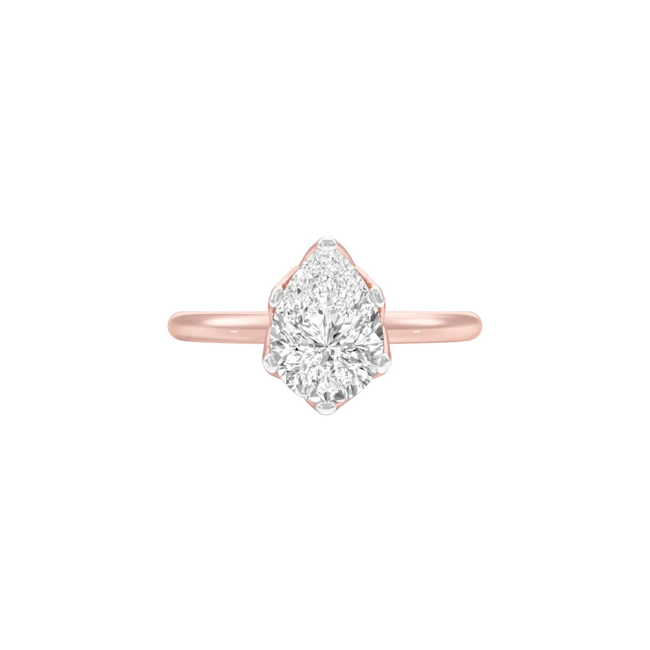 DLR001518 18 KT / Rose Gold / 22