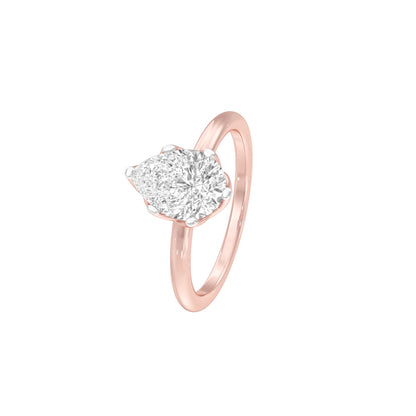 DLR001518 18 KT / Rose Gold / 22