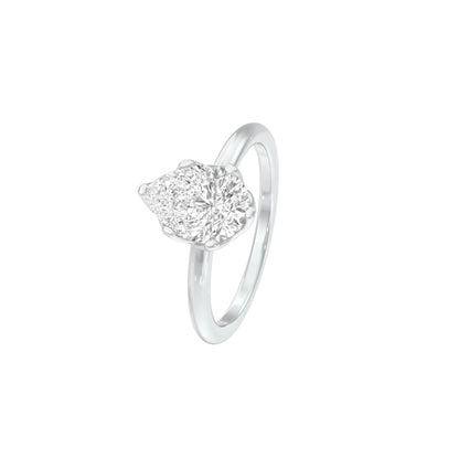 DLR001518 18 KT / White Gold / 22