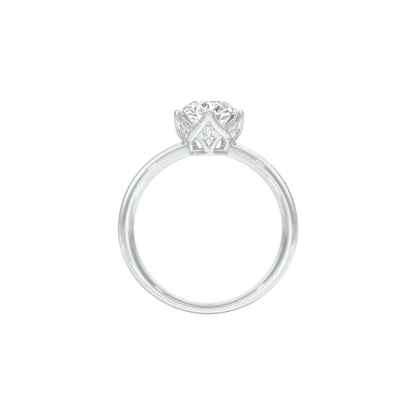 DLR001518 18 KT / White Gold / 22