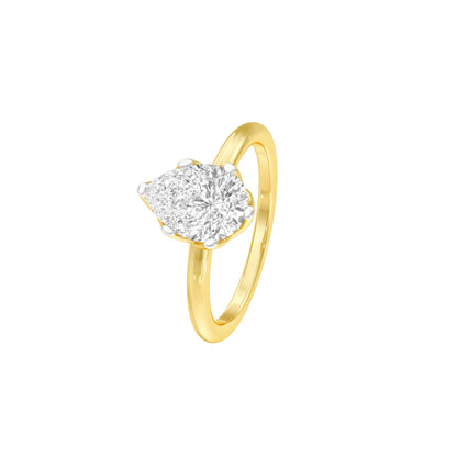DLR001518 18 KT / Yellow Gold / 22