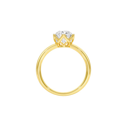 DLR001518 18 KT / Yellow Gold / 22