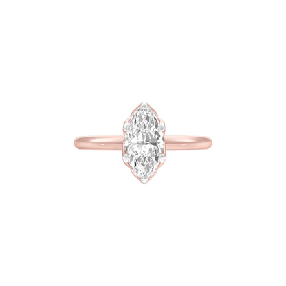 DLR001519 18 KT / Rose Gold / 22