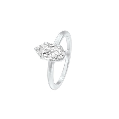 DLR001519 18 KT / White Gold / 22