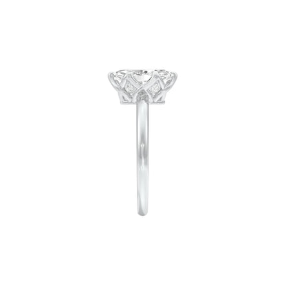 DLR001519 18 KT / White Gold / 22