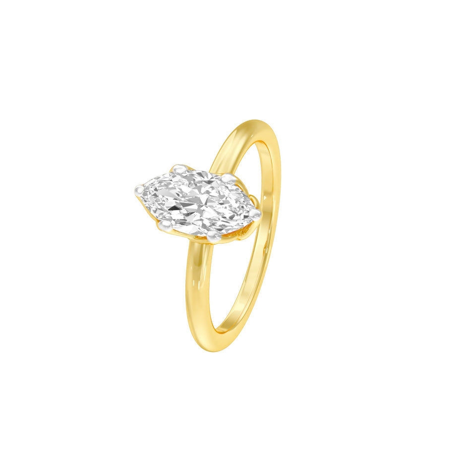 DLR001519 18 KT / Yellow Gold / 22