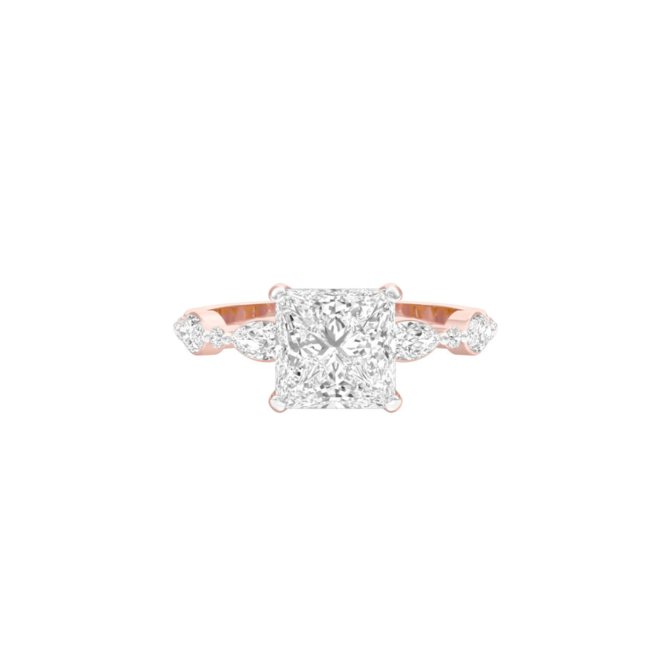 DLR001520 18 KT / Rose Gold / 22