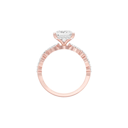 DLR001520 18 KT / Rose Gold / 22